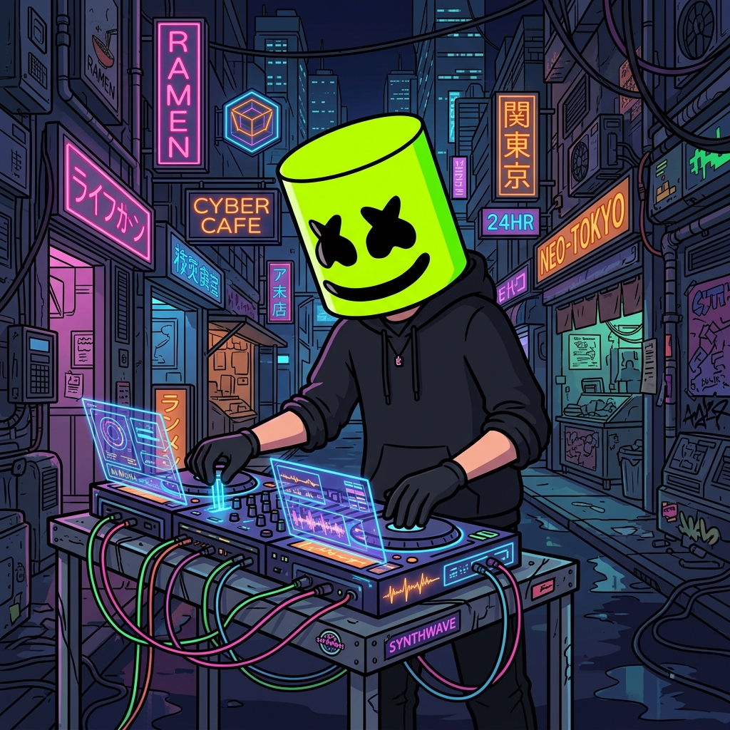Cyberpunk DJ
